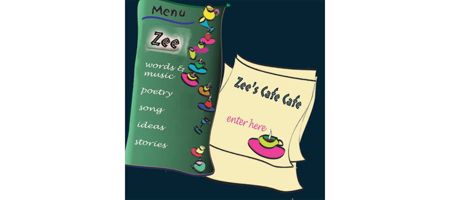 Zee's Cafe Cafe - menu